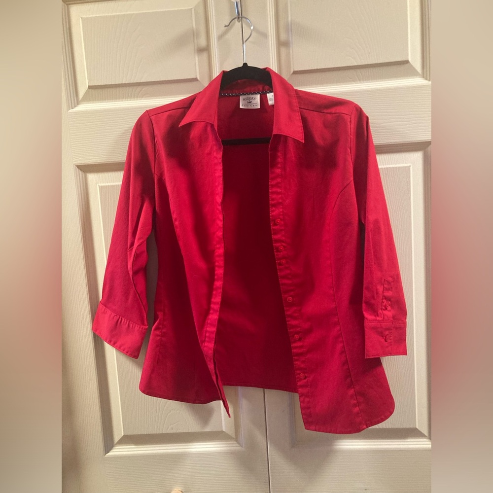 Red Riders by Lee Easy Fit Blouse - Picture 12 of 12